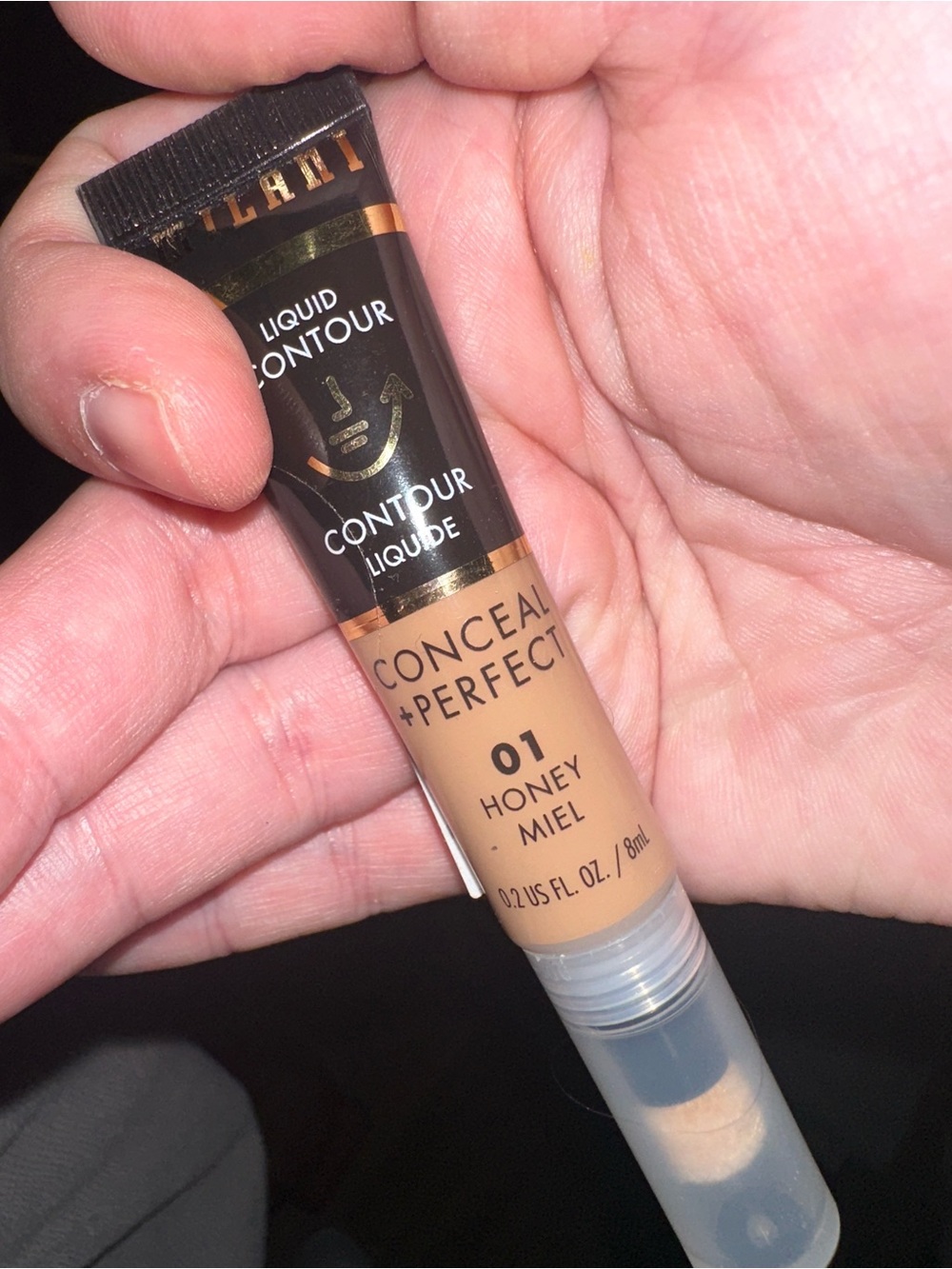 Milani Conceal + Perfect Liquid Contour Concealer — Honey (01)